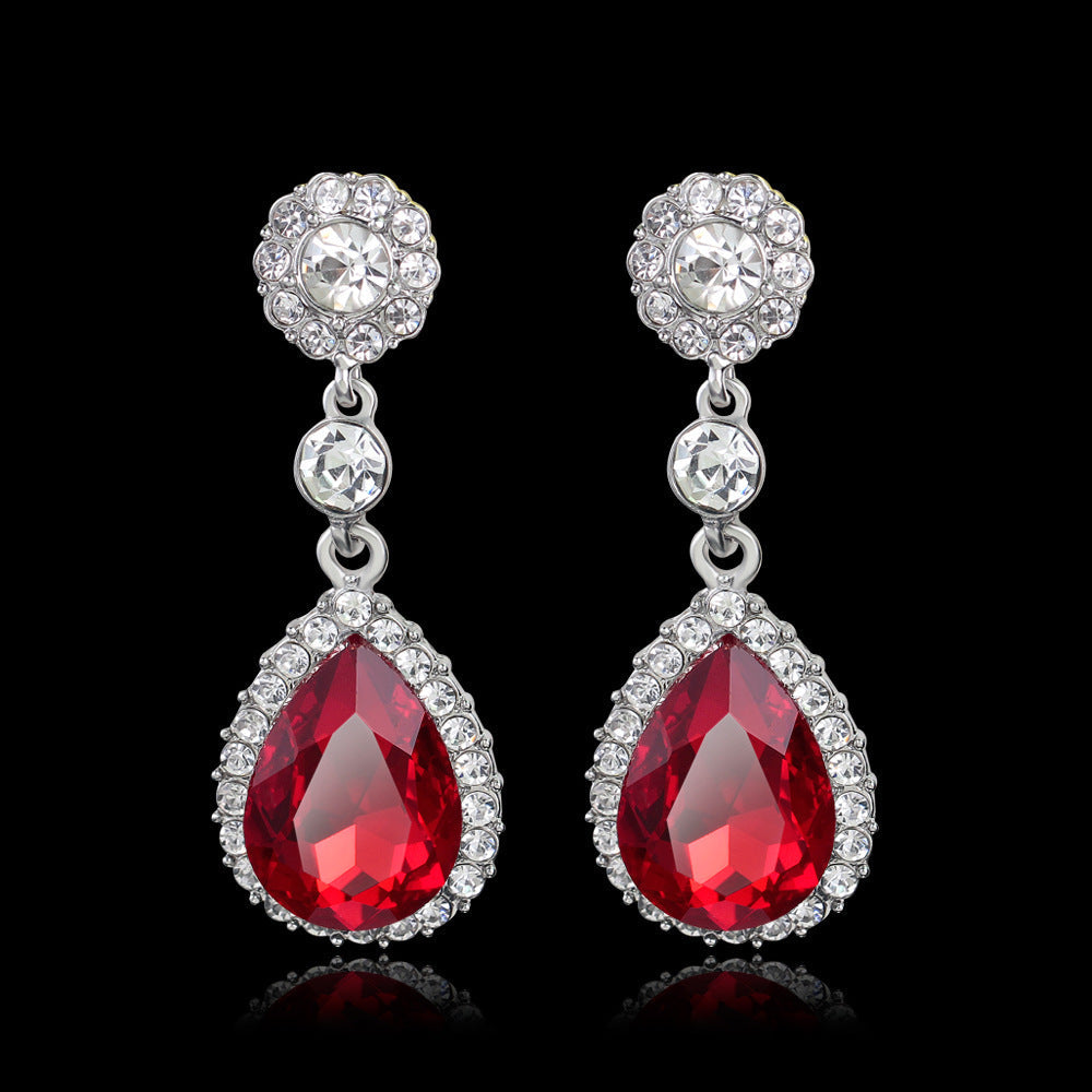 Fashion Elegant Crystal Drop Exquisite Earrings eprolo
