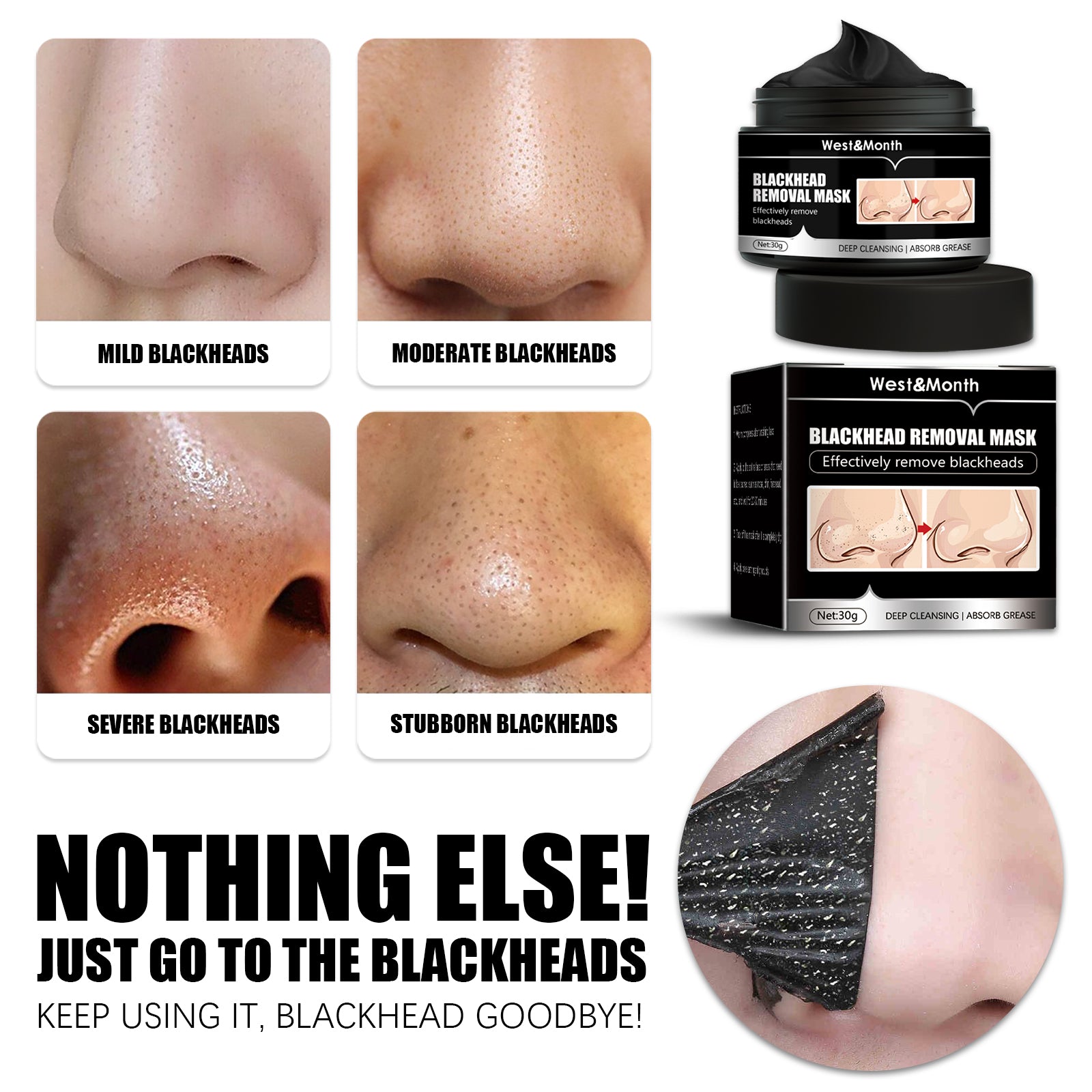 Charcoal Peel-Off Blackhead Mask | Deep Cleansing Facial Mask | Blackhead Remover Mask | Oil Control Peel-Off Treatment | Acne Pore Cleansing Mask | Skin Purifying Blackhead Mask | Peel-Off Face Mask for Oily Skin | Aloe Charcoal Mask | Pore Strip Face Mask | Anti-Acne Peel Mask

