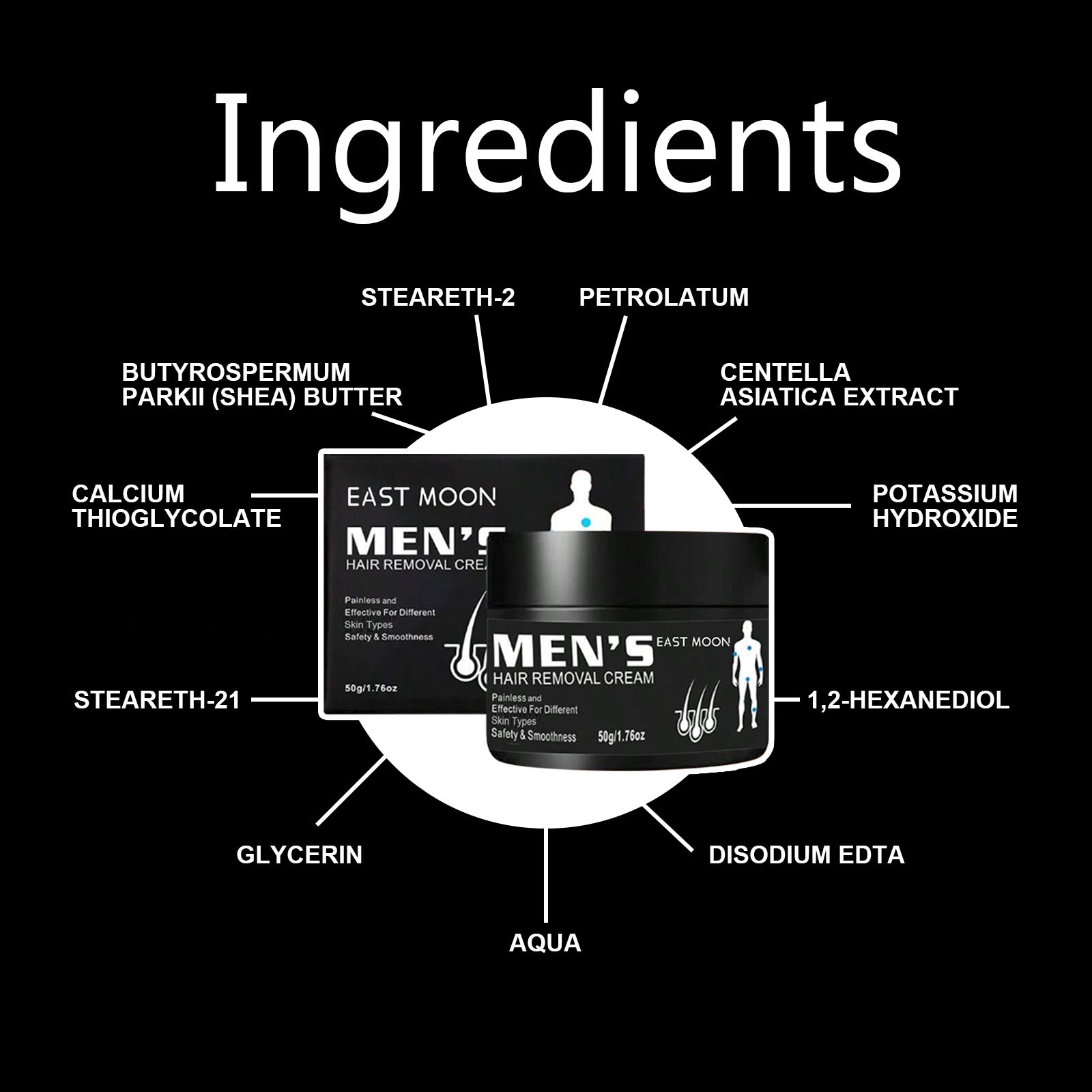 Crème dépilatoire pour hommes - Rituel Serein