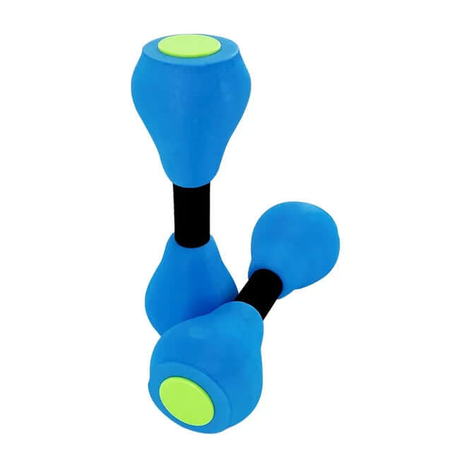 Aquatic Foam Dumbbells | Pool Resistance Weights | Water Aerobics Hand Weights | EVA Foam Water Dumbbells | Swimming Pool Exercise Weights | Aqua Fitness Dumbbells | Water Therapy Weights | Floating Pool Dumbbells​

