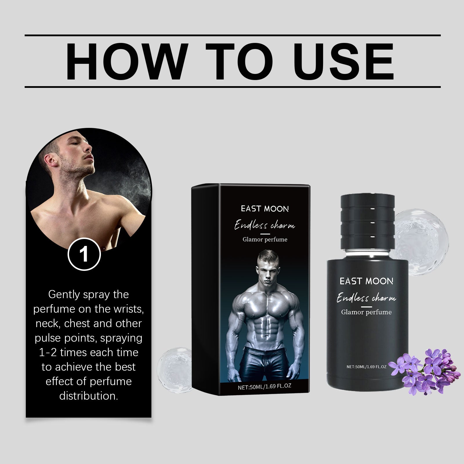 Homme attrayant parfum - Rituel Serein