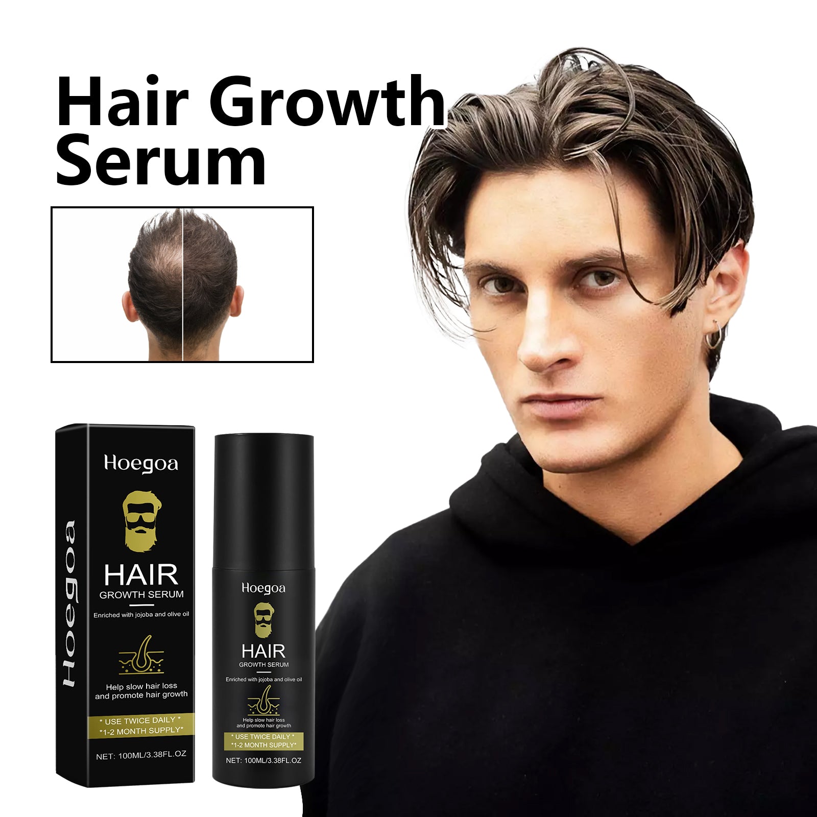 Revitalisant capillaire pour hommes - Rituel Serein