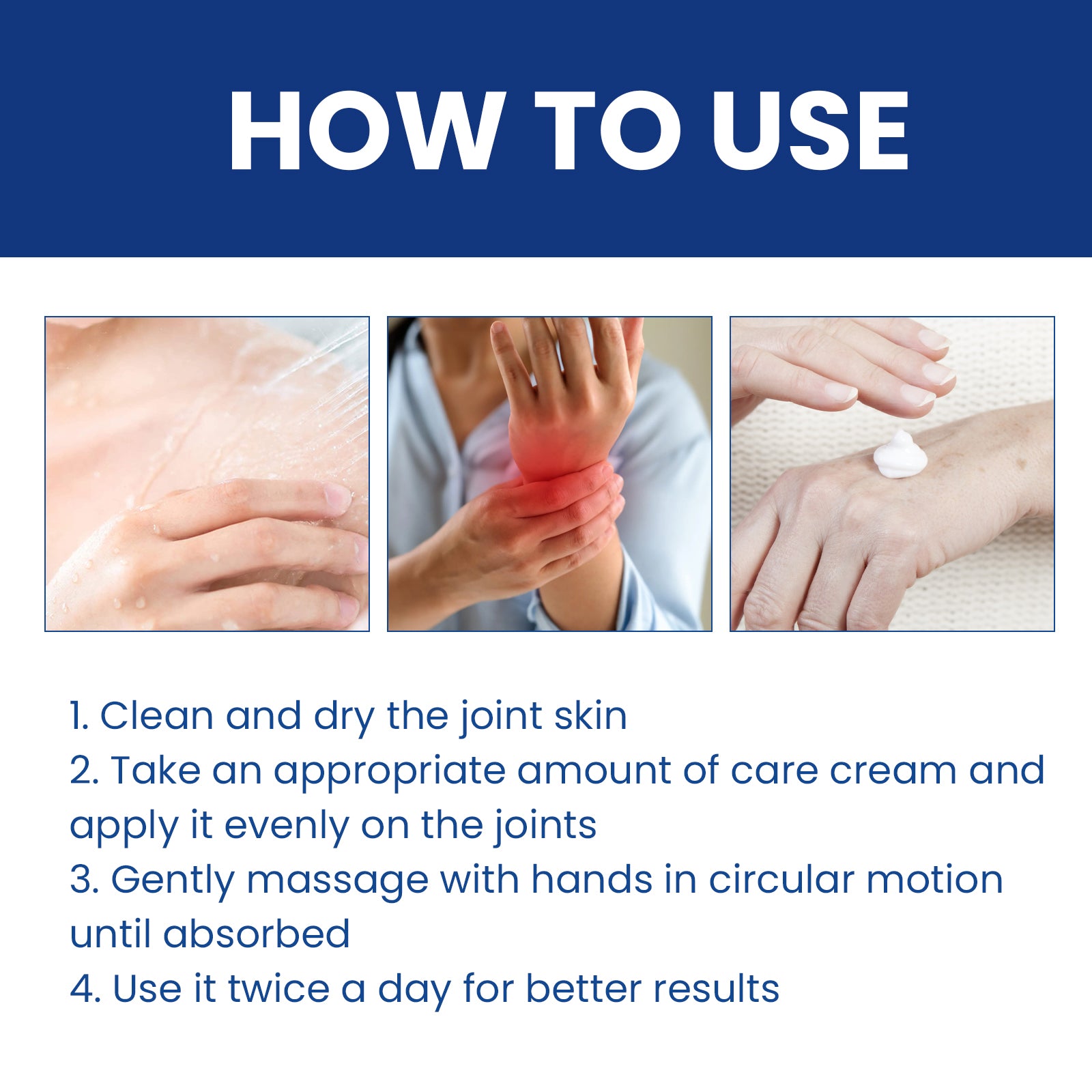 Vitamins Joint & Bone Care Cream - Rituel Serein
