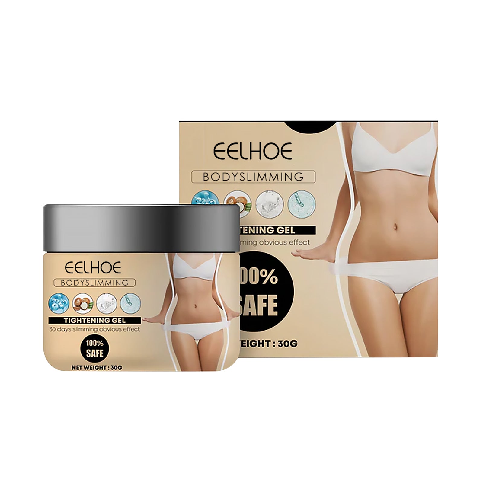 Body Slimming Tightening Gel, Firming Arms Worship Meat Belly Highlights Body Curves Slimming Gel - Rituel Serein