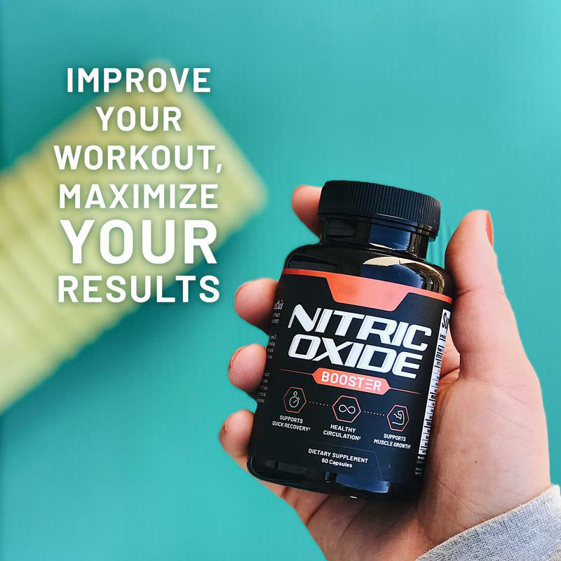Nitric Oxide Supplement Capsules | Muscle Pump Booster Pills | L-Arginine L-Citrulline Capsules | Pre-Workout Circulation Support | Energy and Endurance Booster | Blood Flow Enhancer Supplement | Sports Performance Capsules | Daily Nitric Oxide Pills | Nitric Oxide Vascular Support | Fitness Recovery Supplement