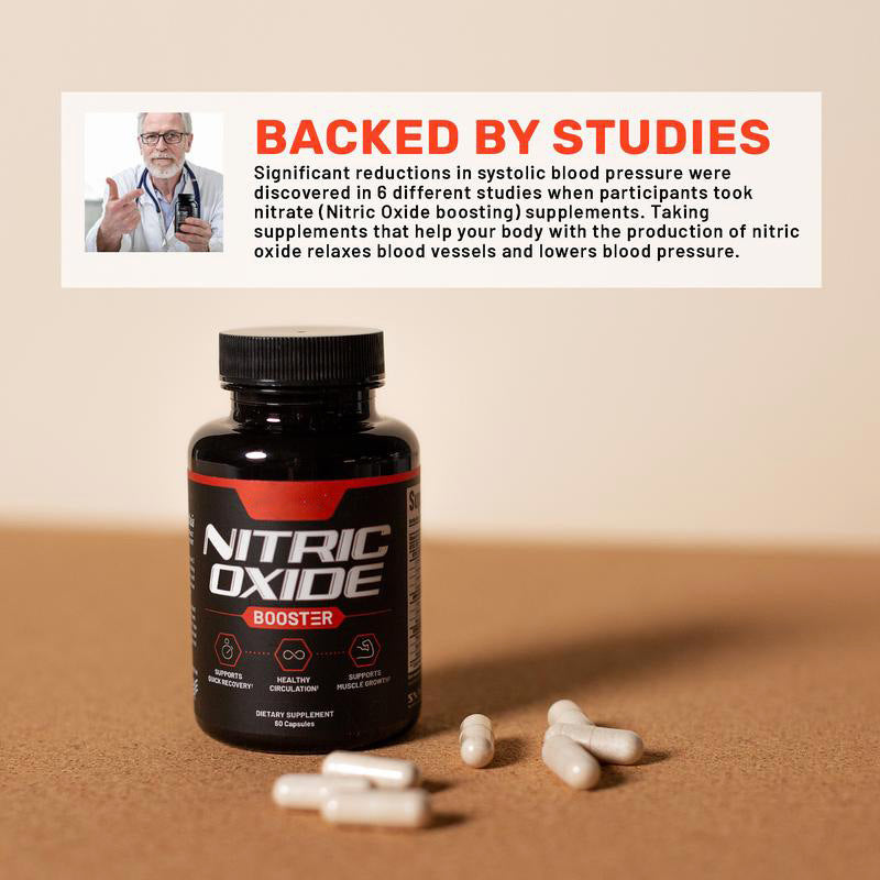 Nitric Oxide Supplement Capsules | Muscle Pump Booster Pills | L-Arginine L-Citrulline Capsules | Pre-Workout Circulation Support | Energy and Endurance Booster | Blood Flow Enhancer Supplement | Sports Performance Capsules | Daily Nitric Oxide Pills | Nitric Oxide Vascular Support | Fitness Recovery Supplement