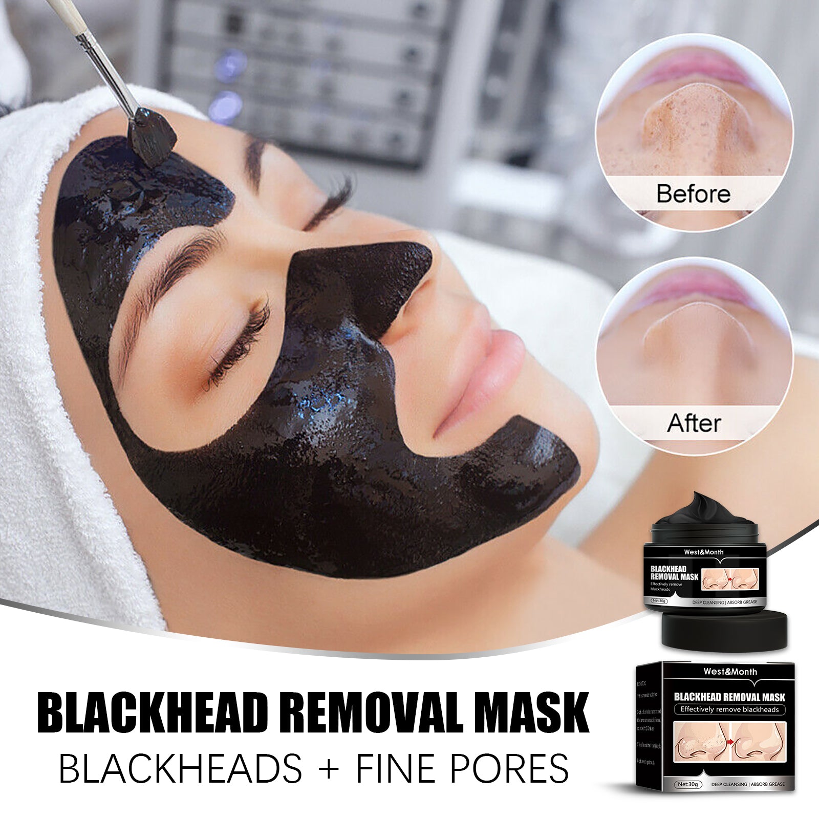 Charcoal Peel-Off Blackhead Mask | Deep Cleansing Facial Mask | Blackhead Remover Mask | Oil Control Peel-Off Treatment | Acne Pore Cleansing Mask | Skin Purifying Blackhead Mask | Peel-Off Face Mask for Oily Skin | Aloe Charcoal Mask | Pore Strip Face Mask | Anti-Acne Peel Mask

