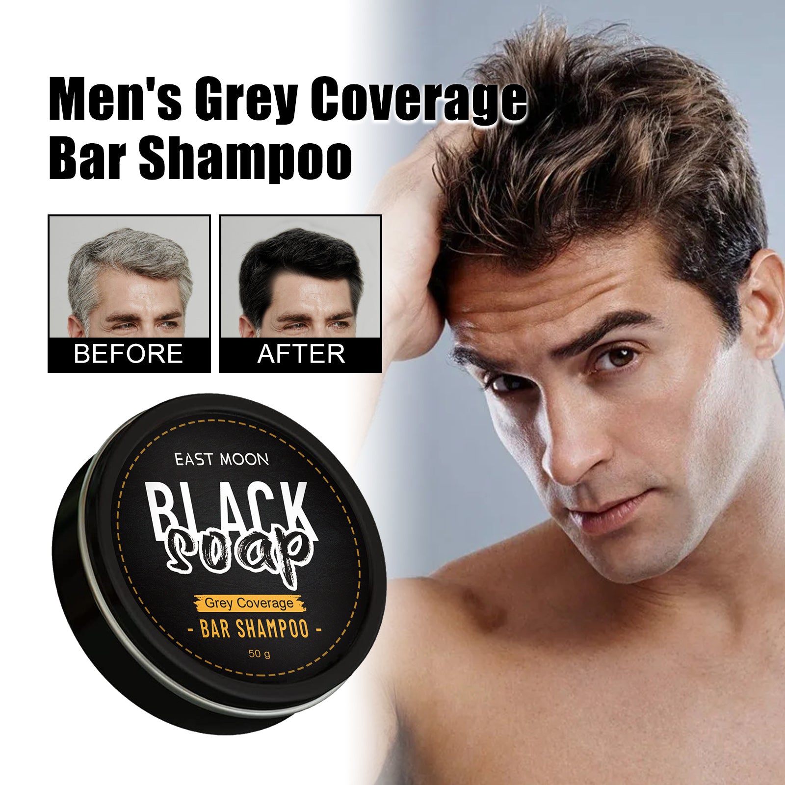 Men's Nourishing Shampoo Bar | Natural Men's Hair Soap | Hair Strengthening Shampoo Soap | Moisturizing Hair Soap for Men | Deep Cleansing Shampoo Bar | Eco-Friendly Men's Shampoo | Daily Men's Hair Cleansing Soap | Herbal Hair Nourishing Bar | Solid Shampoo for Men | Organic Men's Hair Wash Soap