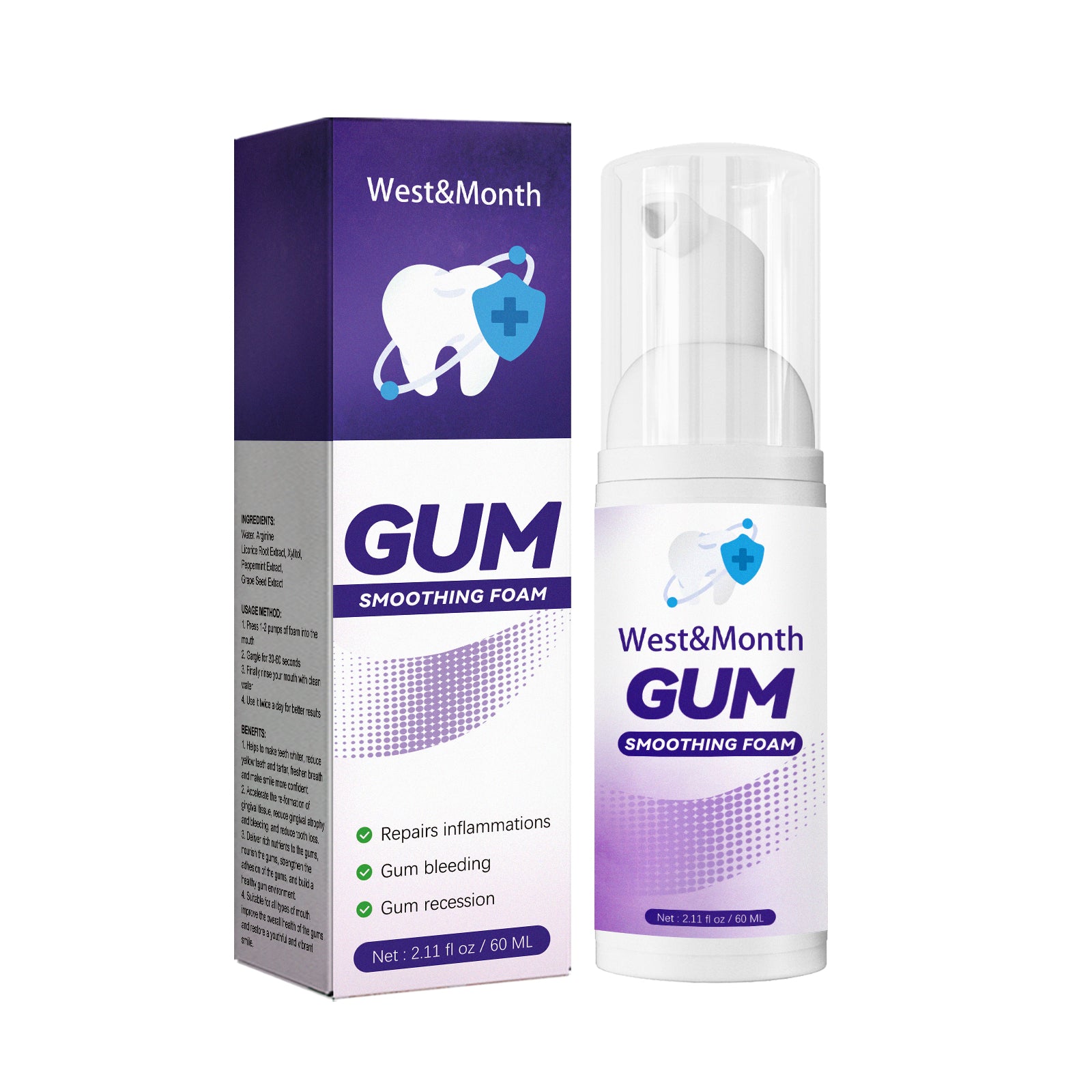 Teeth Whitening Oral Foam | Gum Care Mousse for Whitening | Stain Removal Teeth Cleaner | Fresh Breath Foam Toothpaste | Foaming Tooth Whitener | Plaque Dissolving Mouth Foam | Gentle Teeth Brightening Foam | Oral Mousse for Gum Health | Daily Whitening Tooth Cleaner | Breath Freshening Gum Foam