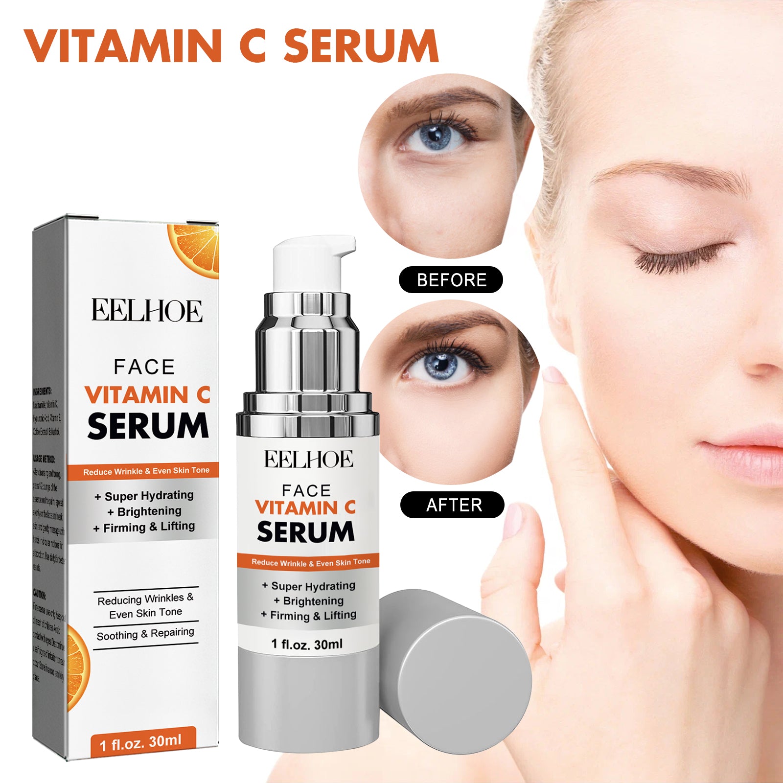 Hydrating Vitamin C Serum for Whitening and Firming - Rituel Serein