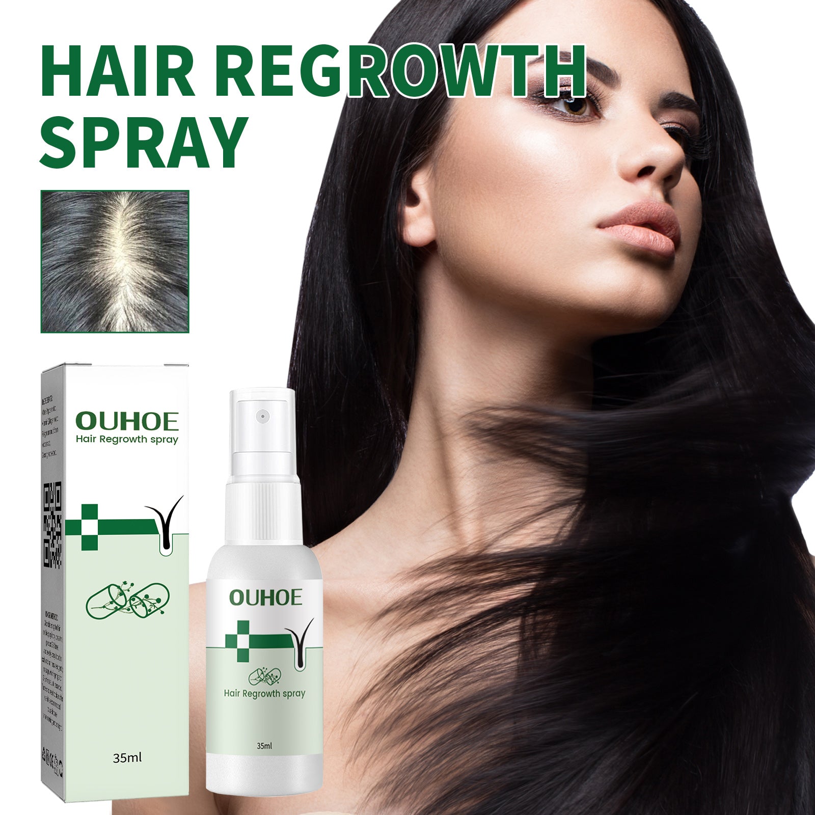 Hair Growth Spray for Thinning Hair 