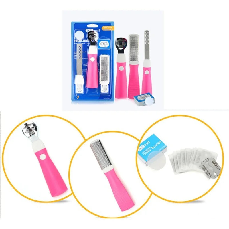 Professional Pedicure Kit | Foot File and Callus Remover Set | Stainless Steel Pedicure Tools | Complete Foot Care Kit | Home Pedicure Set | Salon-Quality Foot Grooming Kit | 36-Piece Pedicure Tool Set​

