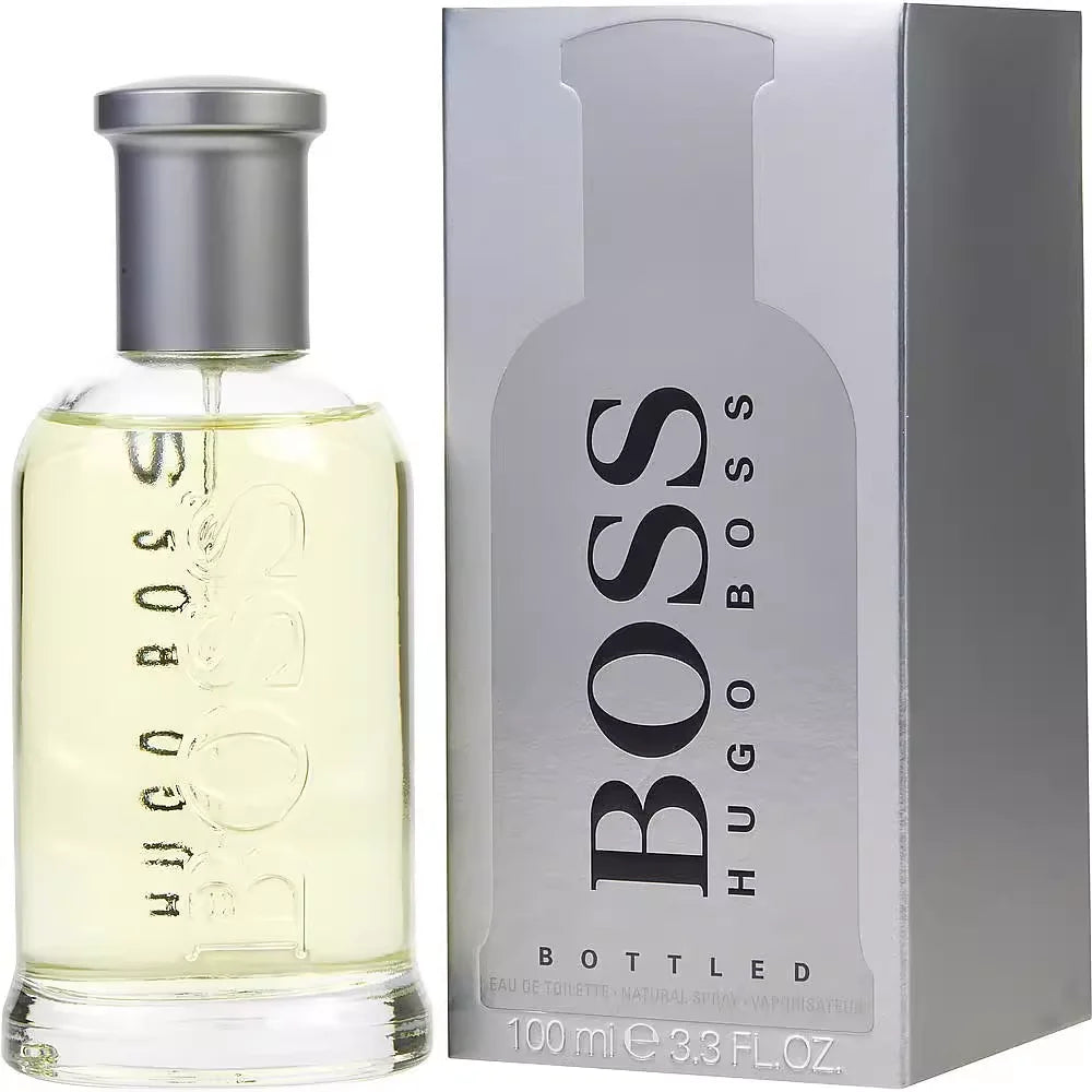 Hugo Boss BOTTLED #6 3.4OZ EDT SPRAY Hugo Boss Eau de Toilette for Men Fresh Clean Long Lasting Natural 100ml Temoo