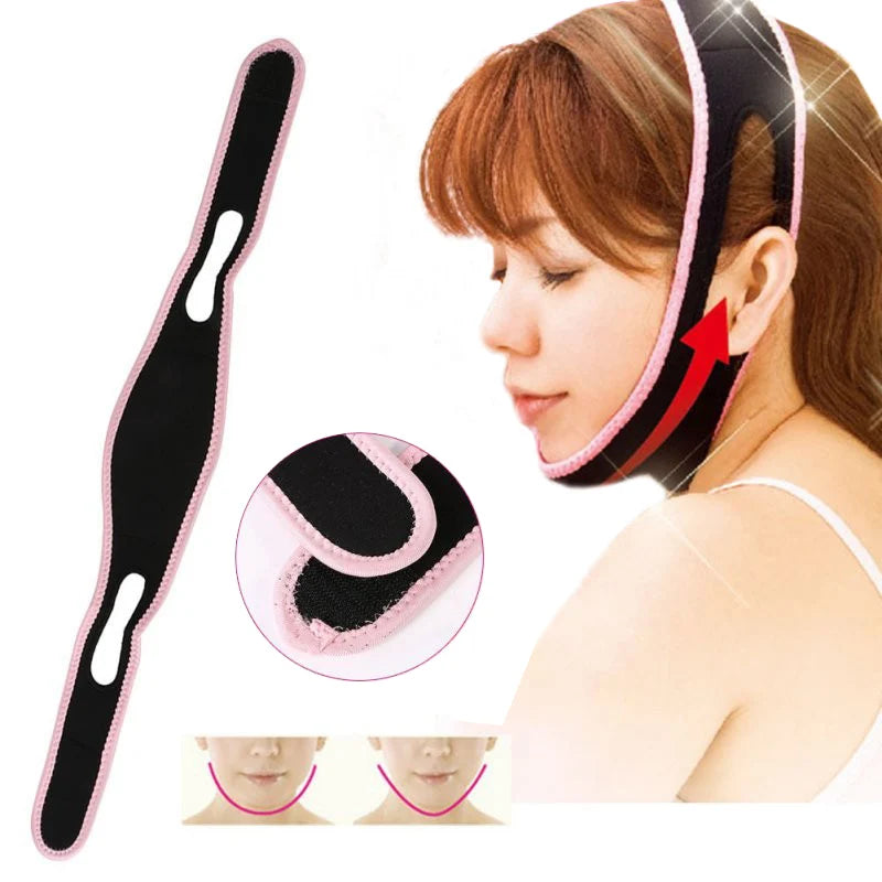 V-Line Lifting Face Mask | Chin Slimming Strap | Anti-Wrinkle Jawline Mask | Double Chin Lifting Band | Reusable V-Line Chin Strap | Collagen Infused Slimming Mask | Aloe Vera Face Lift Mask | Face Sculpting Chin Band | Skin Firming V-Line Strap | Facial Contour Lift Mask