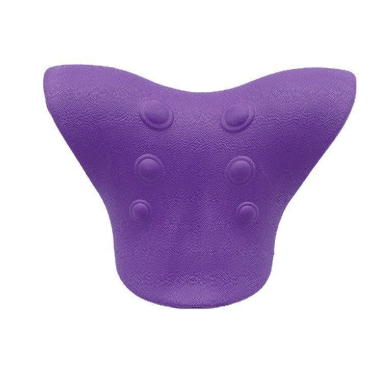 Cervical Spine Stretch Gravity Muscle Relaxation Traction Neck Stretcher Shoulder Massage Pillow Relieve Pain Spine Correction - Rituel Serein