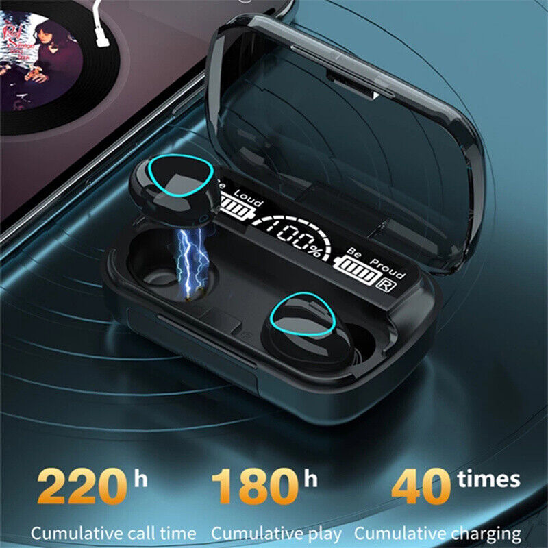 TWS Wireless 5.1 Waterproof Bluetooth Sports Waterproof Earphones eprolo