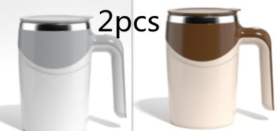 Rechargeable Model Automatic Stirring Cup Coffee Cup High Value Electric Stirring Cup Lazy Milkshake Rotating Magnetic Water Cup - Rituel Serein