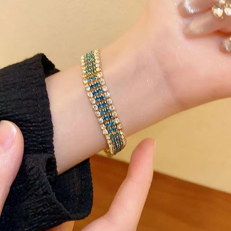 Fashionable And Versatile Full Diamond High-end Bracelet For Women eprolo