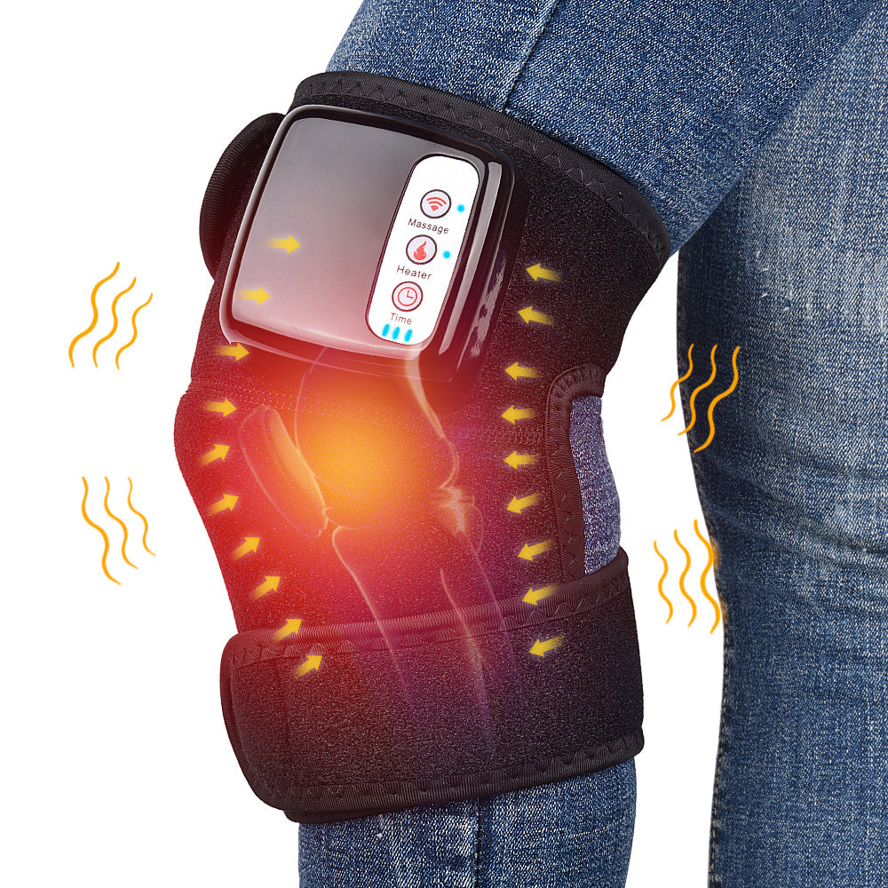 Electric Infrared Heating Knee Massager Wrap Elbow Joint Support Vibration Therapy Physiotherapy Machine Pain Relief Massageador - Rituel Serein