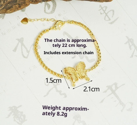 Simple And Sophisticated Hollow Butterfly Bracelet For Women eprolo