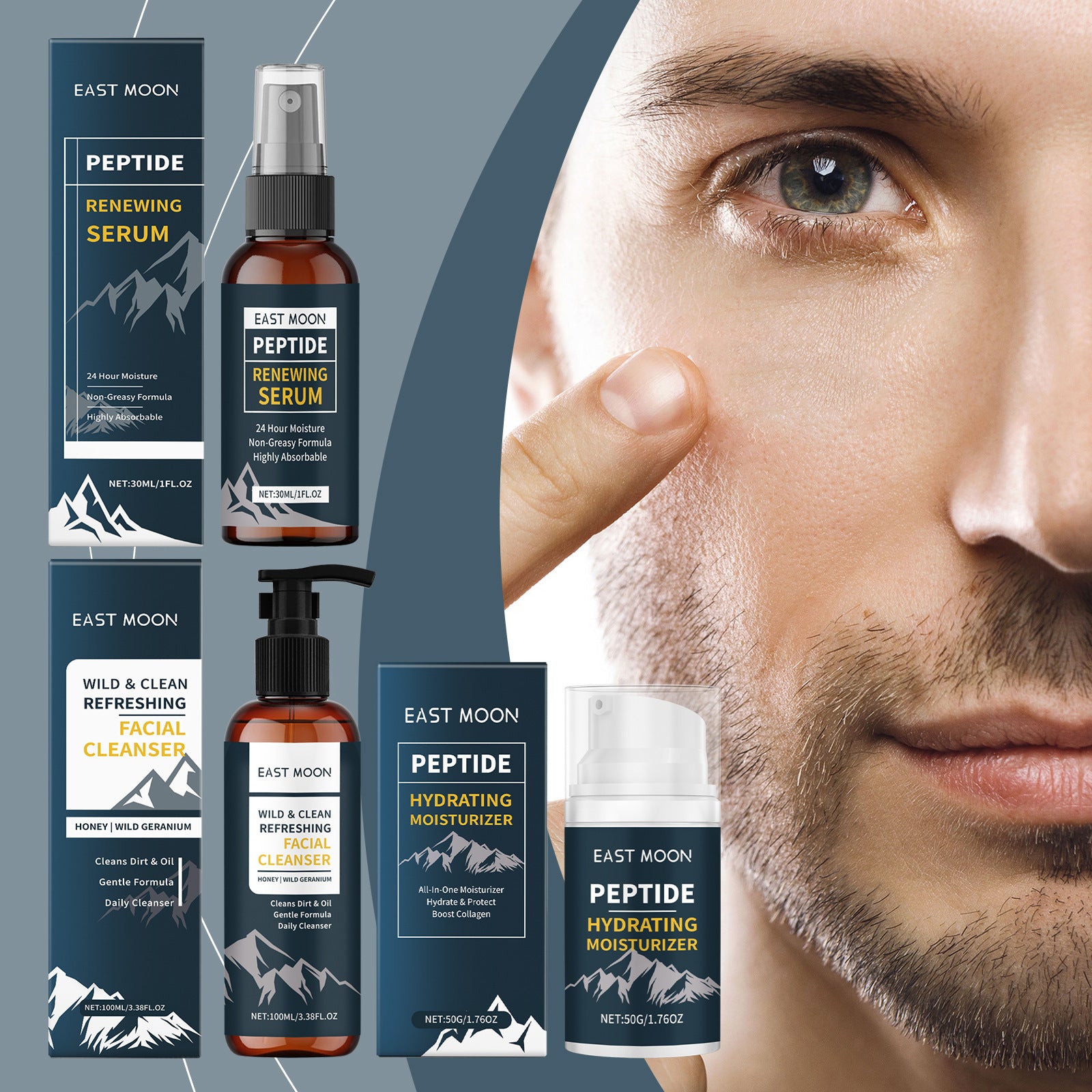 Men's Facial Care Firming And Hydrating Delicate - Rituel Serein