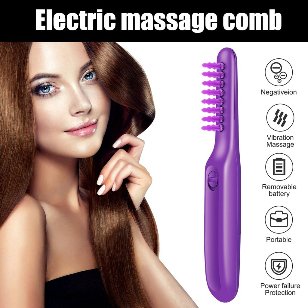 Electric Detangling Brush Scalp Massage Hair Brush - Rituel Serein